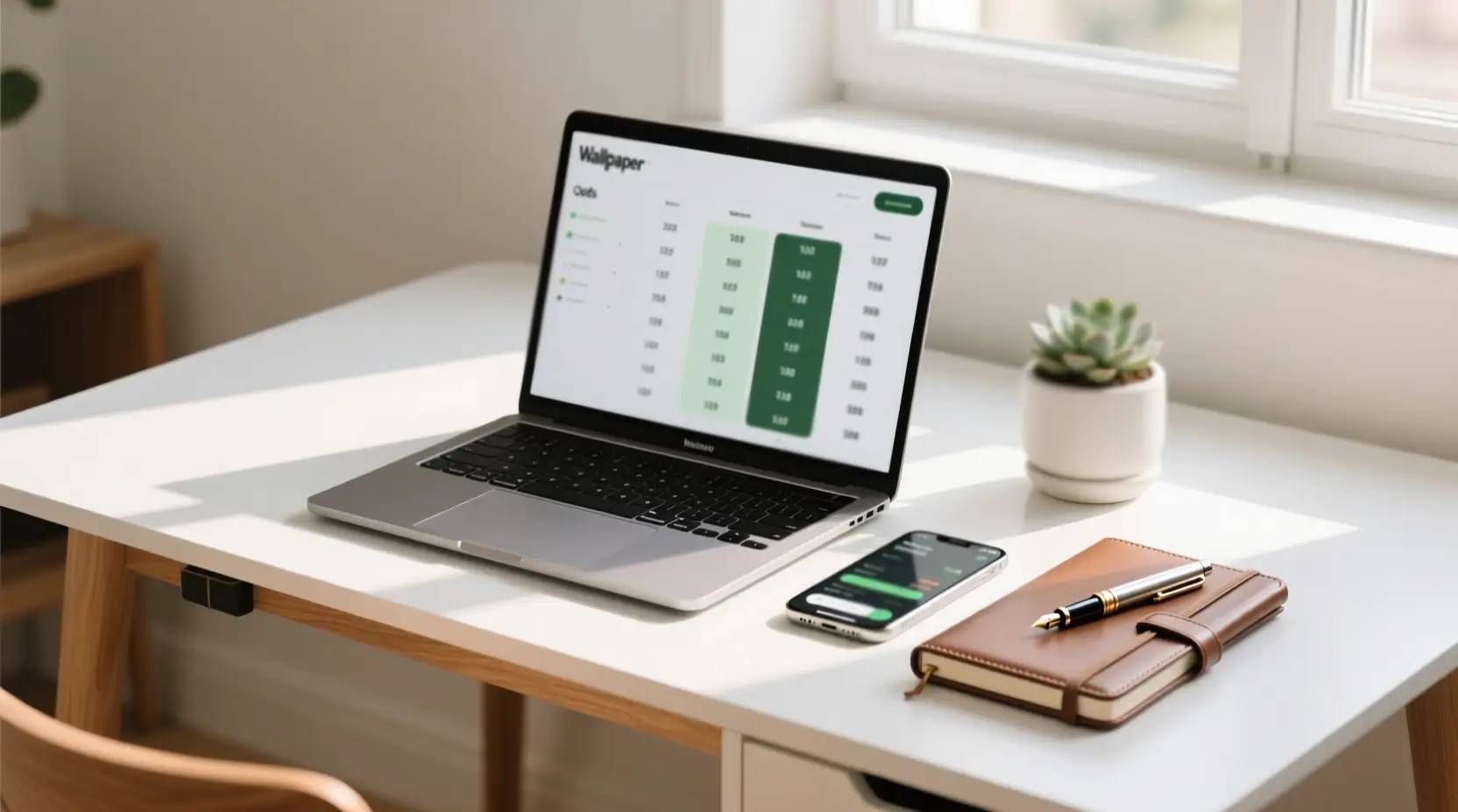 Computador portátil e smartphone a mostrar ferramentas de comparação de odds de apostas